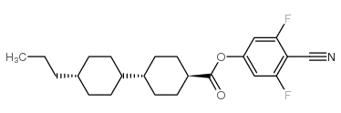 (4-cyano-3,5-difluorophenyl) 4-(4-propylcyclohexyl)cyclohexane-1-carboxylate_145804-13-3