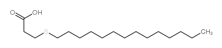 3-tetradecylsulfanylpropanoic acid_1462-53-9