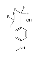 1,1,1,3,3,3-hexafluoro-2-[4-(methylamino)phenyl]propan-2-ol_1481-11-4