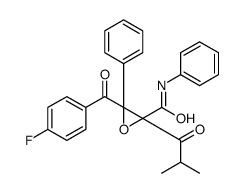 3-(4-Fluorobenzoyl)-2-(2-methyl-1-oxopropyl)-N,3-diphenyloxiranecarboxamide_148146-51-4