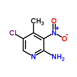 5-Chloro-4-methyl-3-nitro-2-pyridinamine_148612-17-3