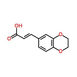 3-(2,3-DIHYDRO-1,4-BENZODIOXIN-6-YL)ACRYLIC ACID_14939-91-4