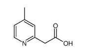 2-(4-methylpyridin-2-yl)acetic acid_149605-62-9