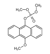(10-methoxyanthracen-9-yl) dimethyl phosphate_15052-38-7