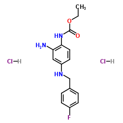 Retigabine dihydrochloride_150812-13-8