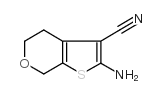 2-amino-5,7-dihydro-4H-thieno[2,3-c]pyran-3-carbonitrile_150986-82-6
