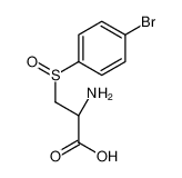 (2R)-2-amino-3-(4-bromophenyl)sulfinylpropanoic acid_152406-99-0
