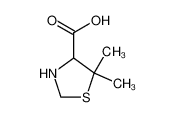 5,5-dimethyl-1,3-thiazolidine-4-carboxylic acid_15260-83-0