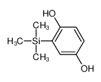 2-trimethylsilylbenzene-1,4-diol_15288-57-0