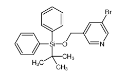 (5-bromopyridin-3-yl)methoxy-tert-butyl-diphenylsilane_153607-77-3