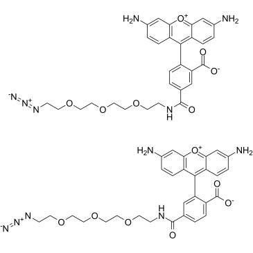 Carboxyrhodamine 110-PEG3-Azide_1536327-95-3
