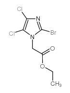 ethyl 2-(2-bromo-4,5-dichloroimidazol-1-yl)acetate_154082-06-1