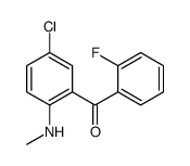 [5-chloro-2-(methylamino)phenyl]-(2-fluorophenyl)methanone_1548-36-3