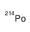 polonium-214 atom_15735-67-8