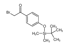 2-bromo-1-[4-[tert-butyl(dimethyl)silyl]oxyphenyl]ethanone_157610-58-7