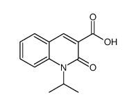 2-oxo-1-propan-2-ylquinoline-3-carboxylic acid_158577-01-6