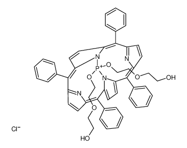 Phosphorus(1+) bis[[2,2'-oxybis(ethanolato)](1-)-O'] [5,10,15,20-tetraphenyl-21H,23H-porphinato(2-)- N(21),N(22),N(23),N(24)]-, chloride_159334-67-5