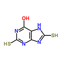 2,8-disulfanyl-3,7-dihydro-6H-purin-6-one_15986-32-0