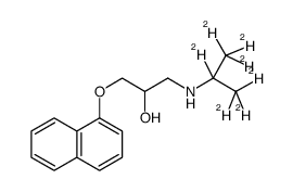Propranolol D7 hydrochloride_1613439-56-7