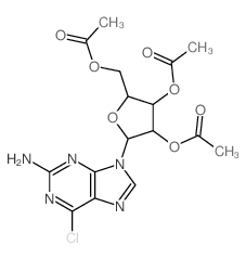 2',3',5'-Tri-O-acetyl-2-aMino-6-chloropurine Riboside_16321-99-6