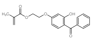 2-(4-benzoyl-3-hydroxyphenoxy)ethyl 2-methylprop-2-enoate_16613-04-0
