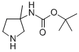 Carbamic acid, (3-methyl-3-pyrrolidinyl)-, 1,1-dimethylethyl ester, (+)- (9CI)_167888-15-5