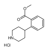 Benzoic acid, 2-(4-piperidinyl)-, methyl ester_170838-23-0