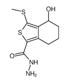 4-hydroxy-3-methylsulfanyl-4,5,6,7-tetrahydro-2-benzothiophene-1-carbohydrazide_172516-38-0