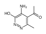 4-acetyl-5-amino-3-methyl-1H-pyridazin-6-one_17335-04-5