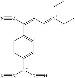 N-[3-Cyano-3-[4-(dicyanomethyl)phenyl]-2-propenylidene]-N-ethyl-ethaniminium inner salt_174280-29-6