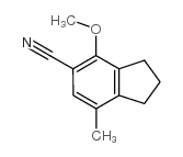 4-methoxy-7-methyl-2,3-dihydro-1H-indene-5-carbonitrile_175136-10-4