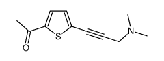 1-[5-[3-(dimethylamino)prop-1-ynyl]thiophen-2-yl]ethanone_175203-63-1