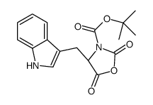 tert-butyl (4S)-4-(1H-indol-3-ylmethyl)-2,5-dioxo-1,3-oxazolidine-3-carboxylate_175837-77-1