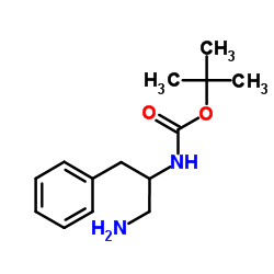 tert-butyl (1-amino-3-phenylpropan-2-yl)carbamate_179051-72-0