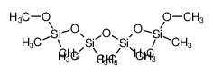 methoxy-[[[methoxy(dimethyl)silyl]oxy-dimethylsilyl]oxy-dimethylsilyl]oxy-dimethylsilane_17928-31-3