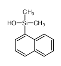 hydroxy-dimethyl-naphthalen-1-ylsilane_17950-90-2