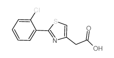 [2-(2-Chlorophenyl)-1,3-thiazol-4-yl]acetic acid hydrochloride_17969-25-4