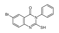 6-bromo-3-phenyl-2-sulfanylidene-1H-quinazolin-4-one_18009-07-9