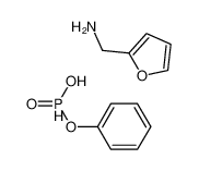furan-2-ylmethanamine phenyl phosphonate_18032-70-7