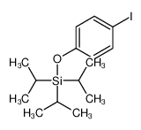 (4-iodophenoxy)-tri(propan-2-yl)silane_180577-83-7