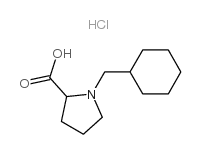1-(cyclohexylmethyl)pyrrolidine-2-carboxylic acid,hydrochloride_180845-74-3