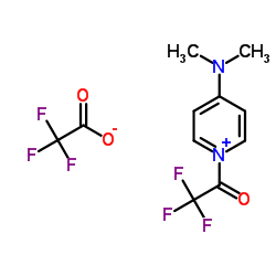 4-(dimethylamino)-1-(trifluoroacetyl)-pyridinium trifluoroacetate_181828-01-3
