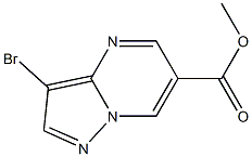 methyl 3-bromopyrazolo[1,5-a]pyrimidine-6-carboxylate_1823420-32-1