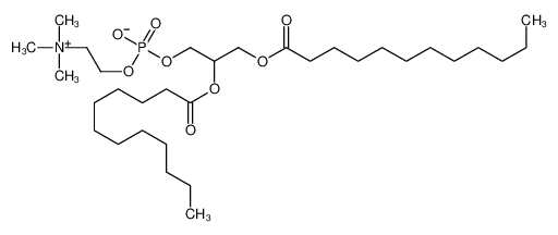 1,2-dilauroyl-sn-glycero-3-phosphocholine(1+)_18285-71-7