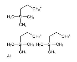 3-[bis(3-trimethylsilylpropyl)alumanyl]propyl-trimethylsilane_18546-65-1