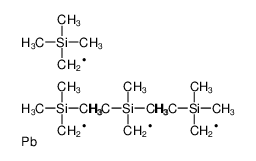 trimethyl-[tris(trimethylsilylmethyl)plumbylmethyl]silane_18547-13-2