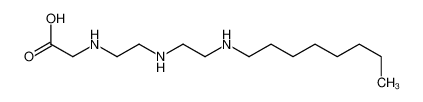 2-[2-[2-(octylamino)ethylamino]ethylamino]acetic acid_18698-24-3