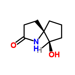 1-Azaspiro[4.4]nonan-2-one,6-hydroxy-,trans-(9CI)_187106-20-3