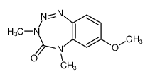 2-Methoxy-7,9-dimethyl-7,9-dihydro-5,6,7,9-tetraaza-benzocyclohepten-8-one_191987-80-1