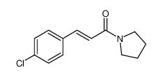 3-(4-chlorophenyl)-1-pyrrolidin-1-ylprop-2-en-1-one_19199-32-7